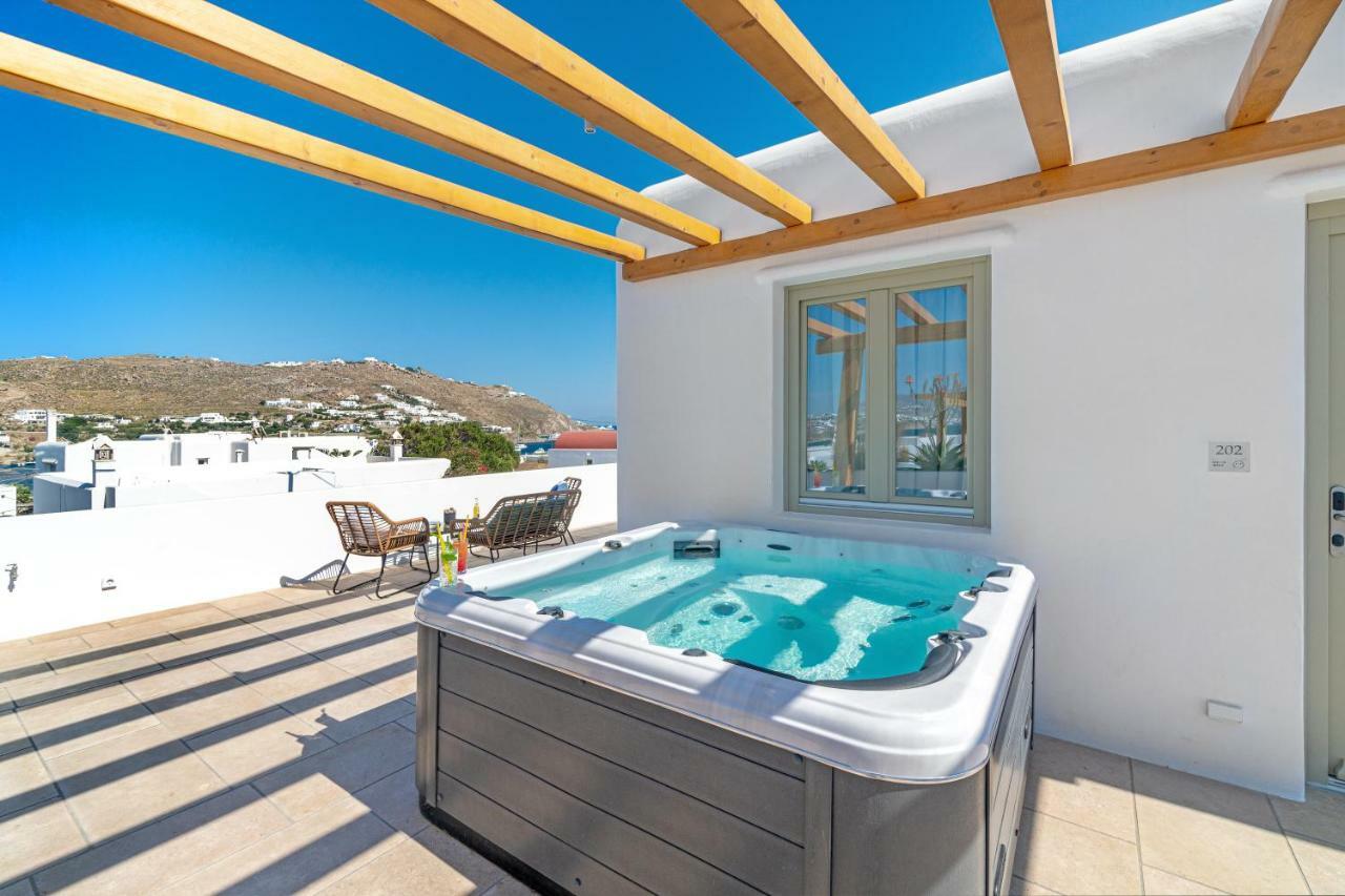 Mykonos Cactus 호텔 오르노스 외부 사진